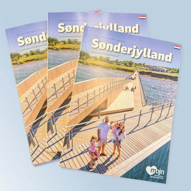 Sønderjyllands Magasinet 2026 på nederlansk liggende i vifte