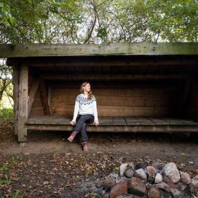 The Oldenor Shelter at Naturpark Nordals